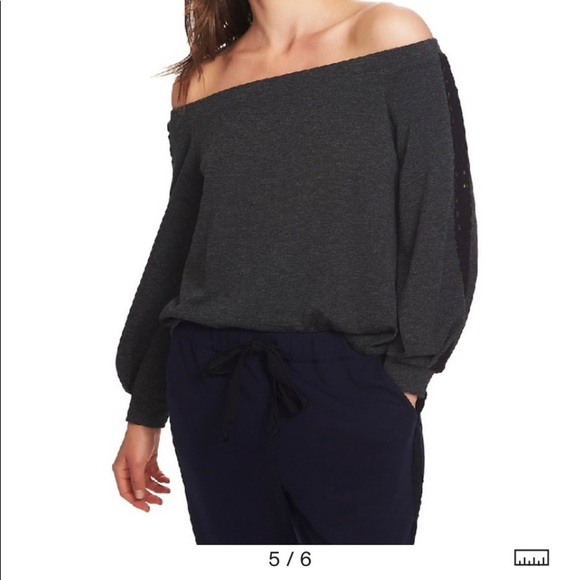 1state women’s long sleeve off shoulder sweater - Picture 2 of 10